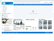 Tablet Screenshot of akgunecza.com.tr
